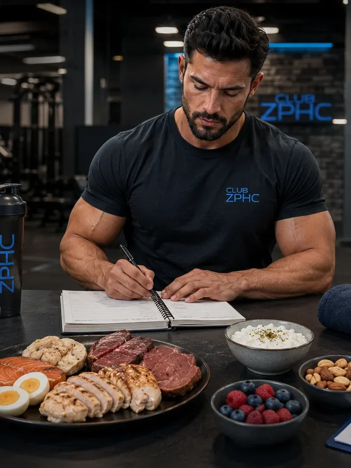Protein intake guide visual